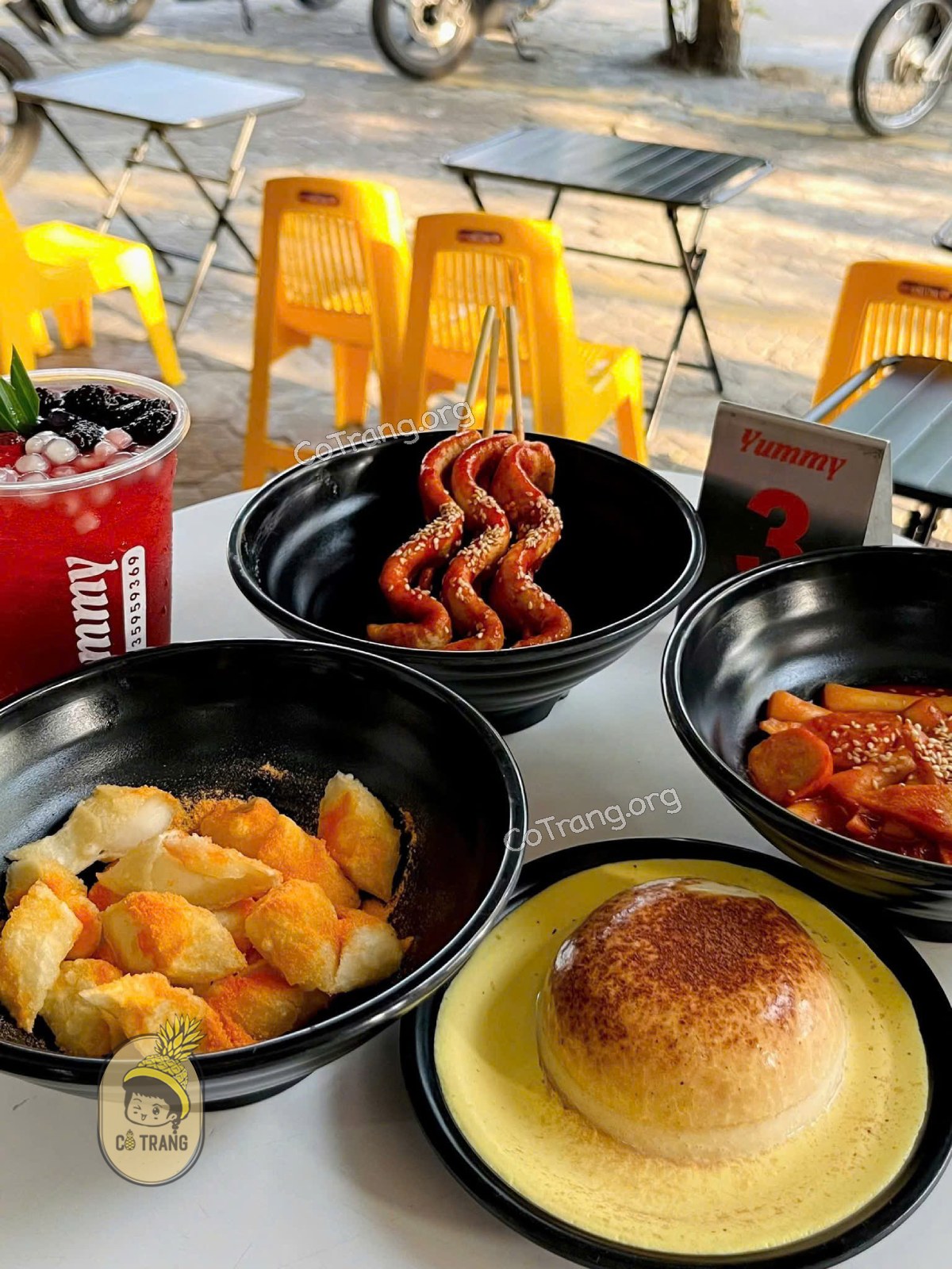 Menu thức ăn tại Tàu hũ Singapore Yummy Đà Nẵng